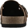imageWhite Mountain Womens Bari ClogBrown Leopard Suede