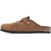 imageWhite Mountain Womens Bari ClogWhiskeyLeather