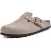 imageWhite Mountain Womens Bari ClogTaupeSuede