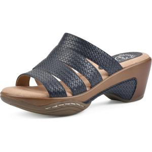 imageWHITE MOUNTAIN Shoes Valora Womens Clog SandalNavyWoven