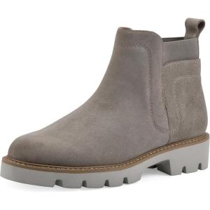 imageWHITE MOUNTAIN Womens Glassie Lug Sole Chelsea Ankle BootieSandSuede