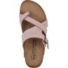 imageWHITE MOUNTAIN Womens Graph Flat SandalBlush PinkSuede