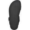 imageWHITE MOUNTAIN Womens Crawford Signature Comfort Molded Footbed Braided SandalBlackNubuck Dksock