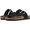imageWHITE MOUNTAIN Womens Crawford Signature Comfort Molded Footbed Braided SandalBlackNubuck Dksock