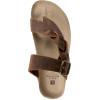 imageWHITE MOUNTAIN Womens Crawford Signature Comfort Molded Footbed Braided SandalBrownLeather