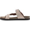 imageWHITE MOUNTAIN Womens Crawford Signature Comfort Molded Footbed Braided SandalSandal WoodSuede