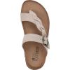 imageWHITE MOUNTAIN Womens Crawford Signature Comfort Molded Footbed Braided SandalSandal WoodSuede