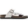 imageWHITE MOUNTAIN Womens Crawford Signature Comfort Molded Footbed Braided SandalWhiteLeather