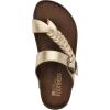 imageWHITE MOUNTAIN Womens Happier Footbed SandalAntiqueGold Leather