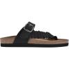imageWHITE MOUNTAIN Womens Happier Footbed SandalBlackNubuck
