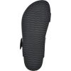 imageWHITE MOUNTAIN Womens Happier Footbed SandalBlackNubuck