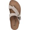 imageWHITE MOUNTAIN Womens Happier Footbed SandalSandal WoodSuede