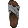 imageWHITE MOUNTAIN Womens Harrington Braided Signature ComfortMolded Footbed SandalBlue RaspberrySuede