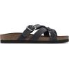 imageWHITE MOUNTAIN Womens Harrington Braided Signature ComfortMolded Footbed SandalNavyLeather