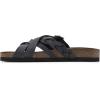imageWHITE MOUNTAIN Womens Harrington Braided Signature ComfortMolded Footbed SandalNavyLeather
