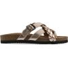 imageWHITE MOUNTAIN Womens Harrington Braided Signature ComfortMolded Footbed SandalRosegoldMetallic