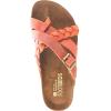 imageWHITE MOUNTAIN Womens Harrington Braided Signature ComfortMolded Footbed SandalRustLeather