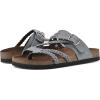 imageWHITE MOUNTAIN Womens Hayleigh Braided Signature ComfortMolded Footbed SandalBlue RaspberrySuede