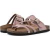 imageWHITE MOUNTAIN Womens Hayleigh Braided Signature ComfortMolded Footbed SandalBlushSuede