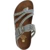 imageWHITE MOUNTAIN Womens Hayleigh Braided Signature ComfortMolded Footbed SandalLight Blue