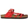 imageWHITE MOUNTAIN Womens Hayleigh Braided Signature ComfortMolded Footbed SandalRed