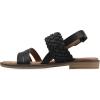 imageWHITE MOUNTAIN Womens Macaroni Strappy Braided SandalBlackSmooth