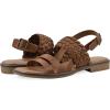 imageWHITE MOUNTAIN Womens Macaroni Strappy Braided SandalDk TanSmooth