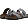 imageWHITE MOUNTAIN Womens Hazy Braided Signature ComfortMolded Footbed SandalBlue RaspberrySuede
