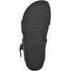 imageWHITE MOUNTAIN Womens Hazy Braided Signature ComfortMolded Footbed SandalBrownLeather