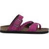 imageWHITE MOUNTAIN Womens Hazy Braided Signature ComfortMolded Footbed SandalPurple RainSuede