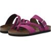 imageWHITE MOUNTAIN Womens Hazy Braided Signature ComfortMolded Footbed SandalPurple RainSuede