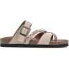 imageWHITE MOUNTAIN Womens Hazy Braided Signature ComfortMolded Footbed SandalSandal WoodSuede