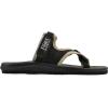 imageWHITE MOUNTAIN Fom Recovery Womens Basket Flat SandalBlackFabric