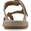 imageWHITE MOUNTAIN Fom Recovery Womens Basket Flat SandalKhakiSandalwood Fab