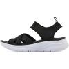 imageWHITE MOUNTAIN Fom Recovery Womens Charry Strappy SlipOn SandalBlack Fabric