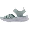 imageWHITE MOUNTAIN Fom Recovery Womens Charry Strappy SlipOn SandalCotton Blue Fabric
