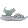 imageWHITE MOUNTAIN Fom Recovery Womens Charry Strappy SlipOn SandalCotton Blue Fabric