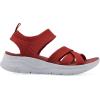 imageWHITE MOUNTAIN Fom Recovery Womens Charry Strappy SlipOn SandalCruella Red Fabric