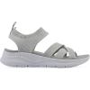 imageWHITE MOUNTAIN Fom Recovery Womens Charry Strappy SlipOn SandalLtgrey Fabric