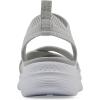 imageWHITE MOUNTAIN Fom Recovery Womens Charry Strappy SlipOn SandalLtgrey Fabric