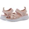 imageWHITE MOUNTAIN Fom Recovery Womens Charry Strappy SlipOn SandalMauve