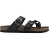 imageWHITE MOUNTAIN Girls Gracie Flat SandalBlackLeather