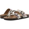 imageWHITE MOUNTAIN Girls Gracie Flat SandalWhiteMulti FloralLeather