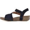 imageWHITE MOUNTAIN Womens Fern Wedge SandalNavySuede