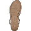 imageWHITE MOUNTAIN Womens Fern Wedge SandalSandal WoodSuede