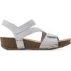 imageWHITE MOUNTAIN Womens Fern Wedge SandalWhiteLeather