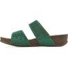 imageWHITE MOUNTAIN Womens Ferula Wedge SandalClassic GreenSuede