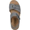 imageWHITE MOUNTAIN Womens Gelato MiniWedge SandalBlue RaspberrySuede