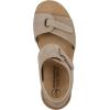 imageWHITE MOUNTAIN Womens Gelato MiniWedge SandalSandalwoodSuede