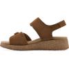 imageWHITE MOUNTAIN Womens Gelato MiniWedge SandalWhiskeySuede